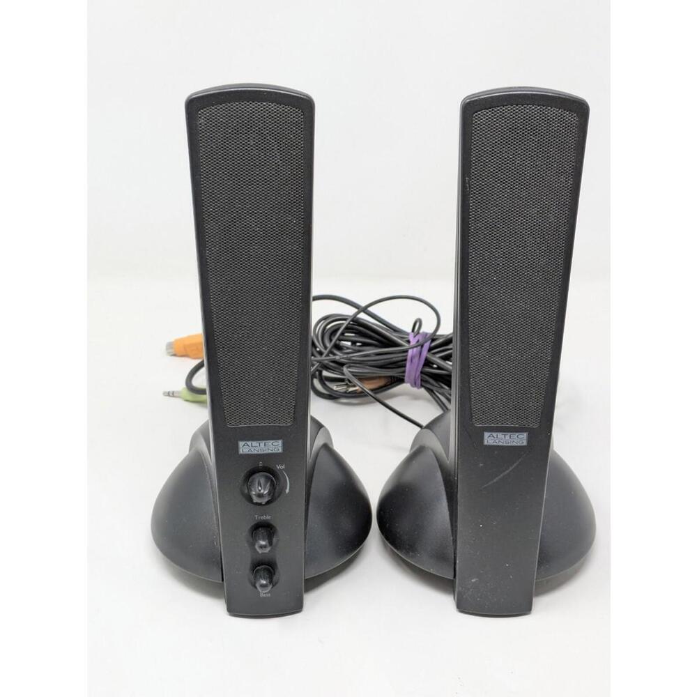 Altec Lansing ATP3 Multimedia Computer Right/left Speakers Authentic Replacement
